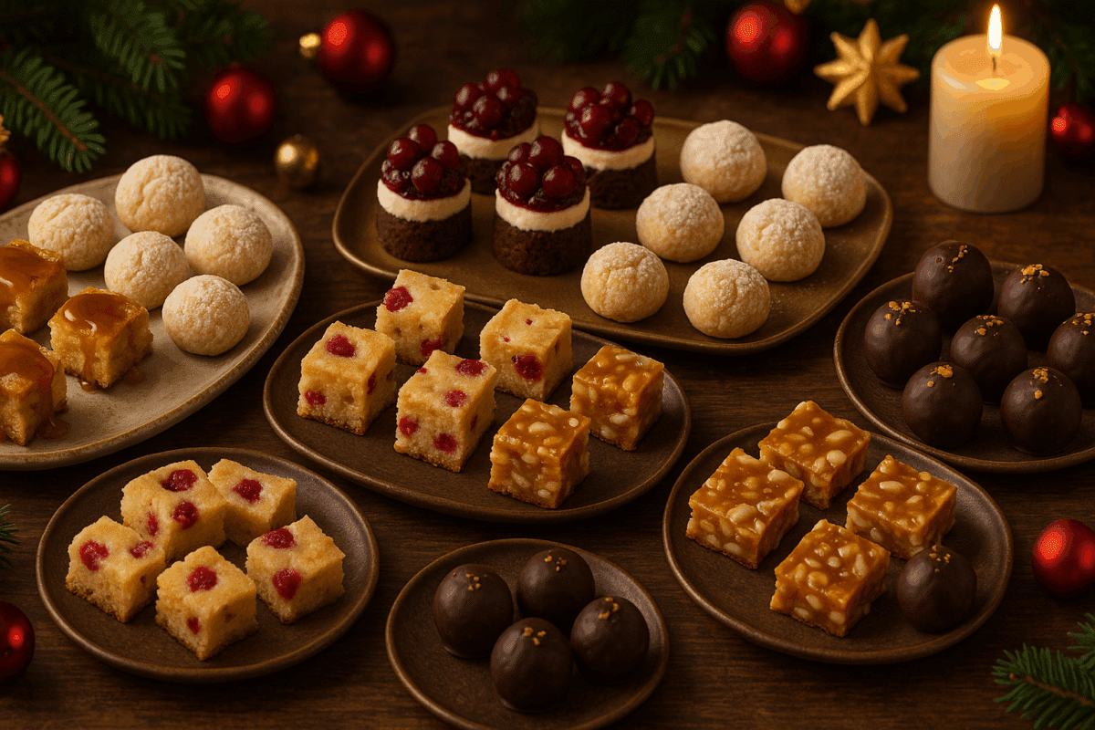 6 desserts festifs en version bouchées : petits, gourmands… totalement irrésistibles