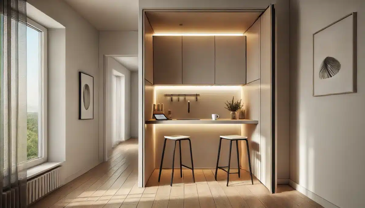 Un coin repas compact qui change tout dans la cuisine