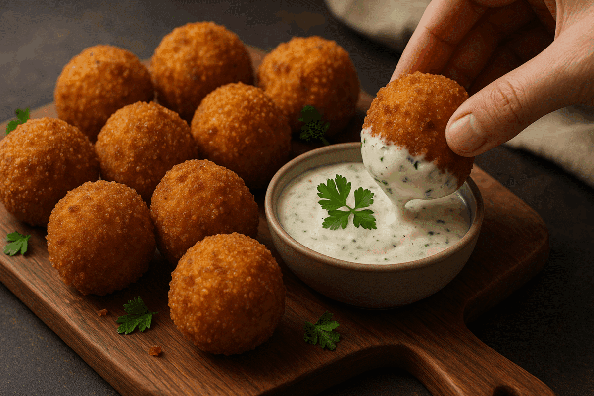 Une petite sauce au yaourt pour la touche fraîche