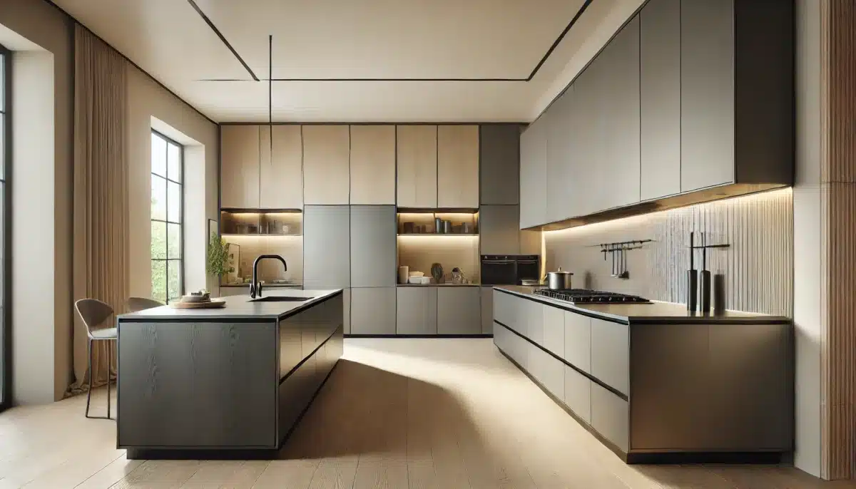 Ces Portes de Placards Révolutionnent la Cuisine Moderne avec Élégance