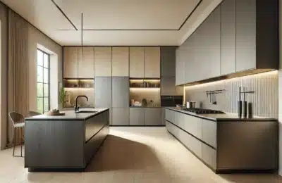 Ces Portes de Placards Révolutionnent la Cuisine Moderne avec Élégance