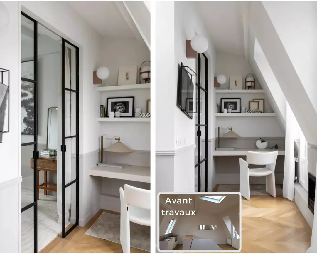 KAST-design cuisine sous pente après