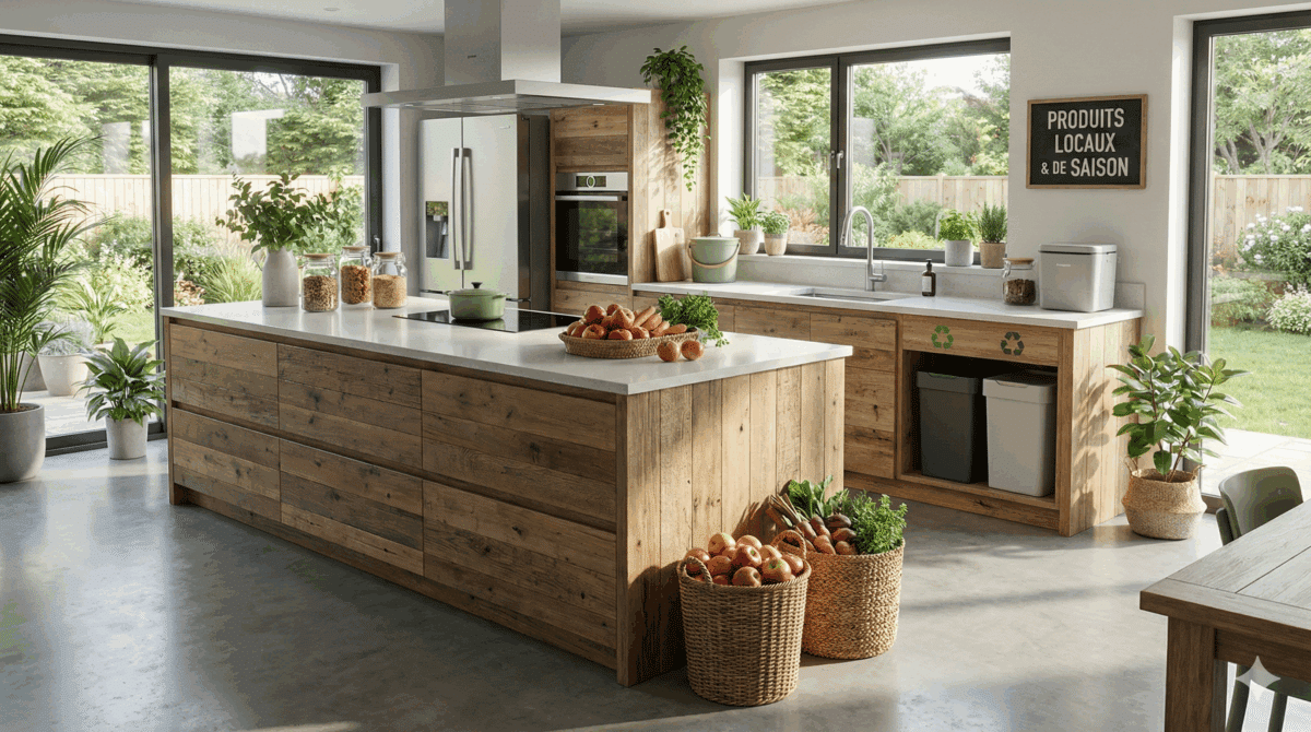 Une cuisine moderne, mais aussi plus responsable