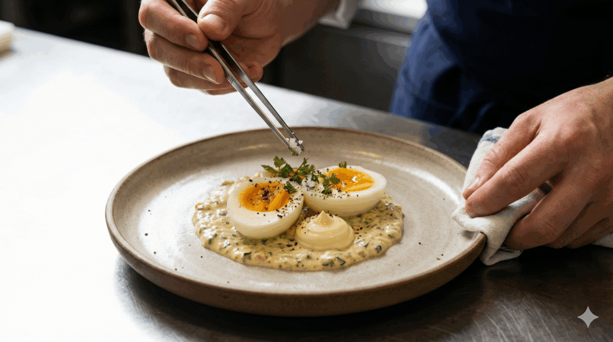 réussir chez vous un œuf mayo