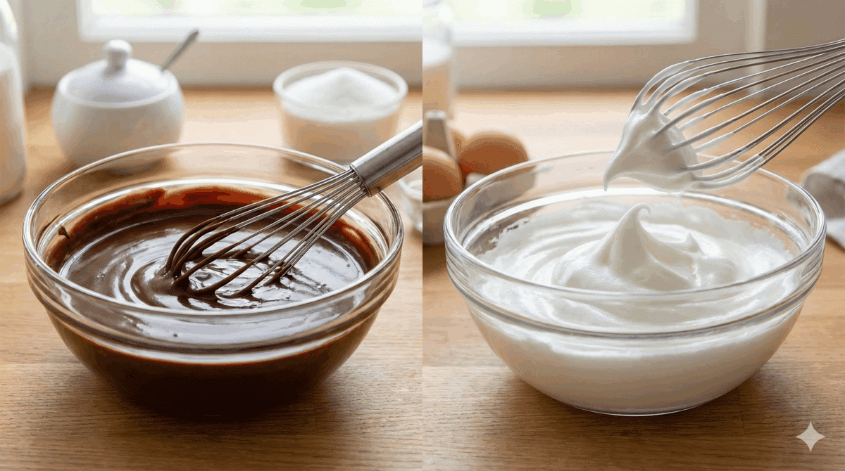 Préparer la mousse au chocolat, pas à pas