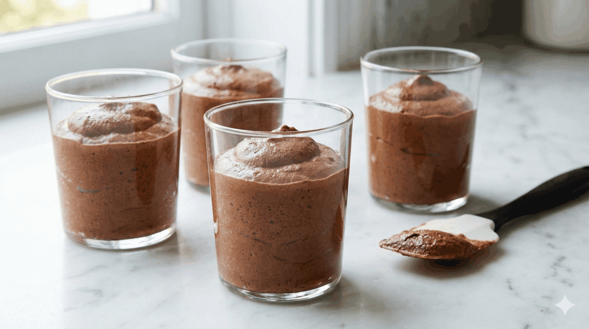 conserver votre mousse au chocolat maison