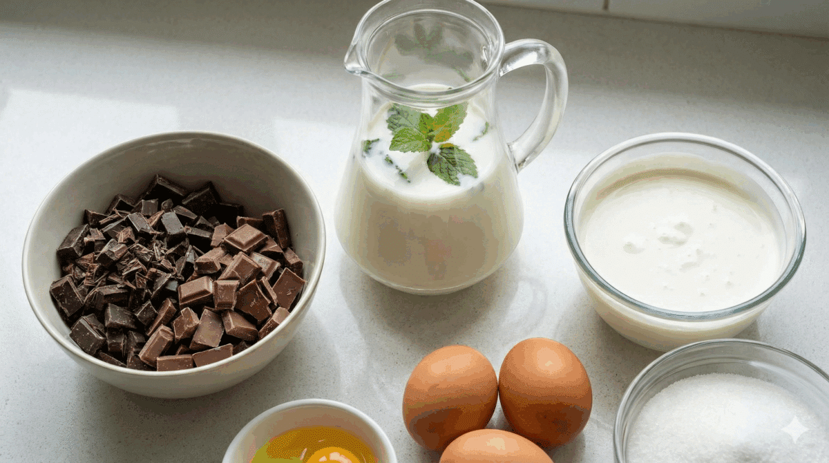 Les ingrédients pour 4 personnes