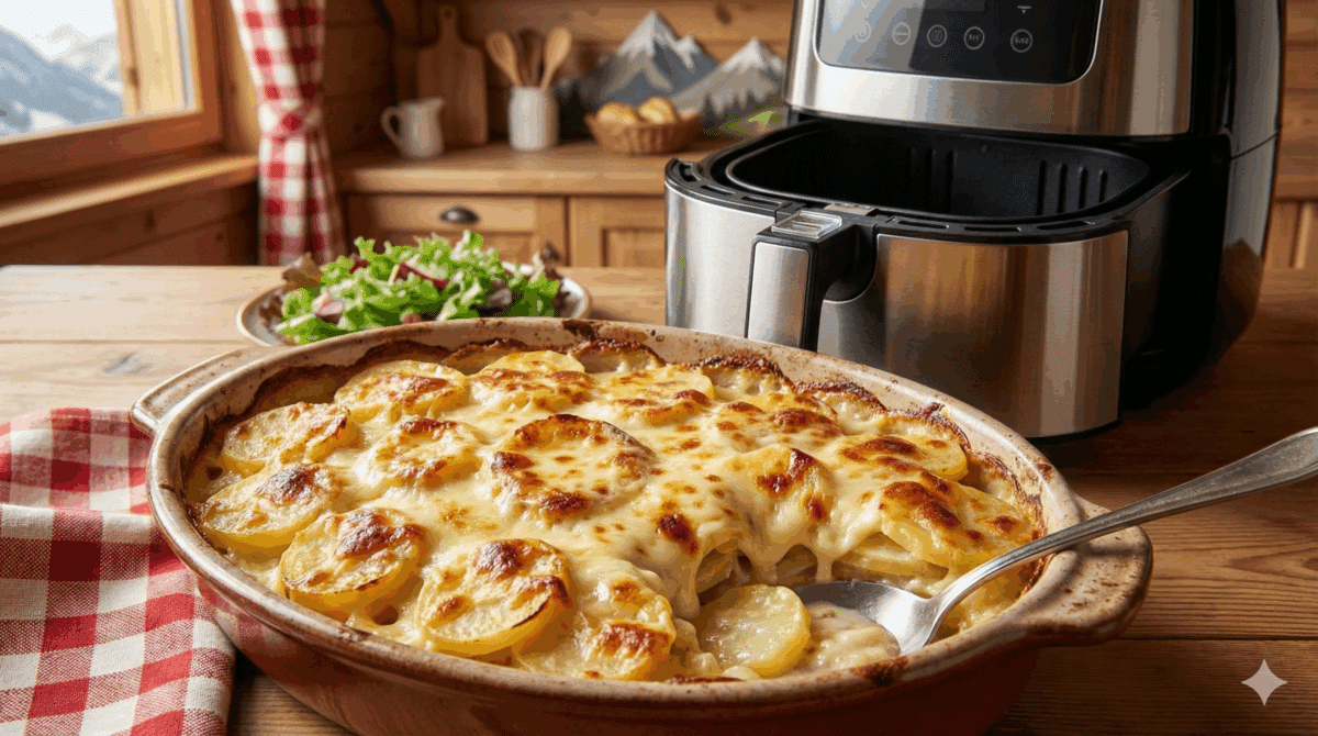 recette du gratin savoyard au Air Fryer
