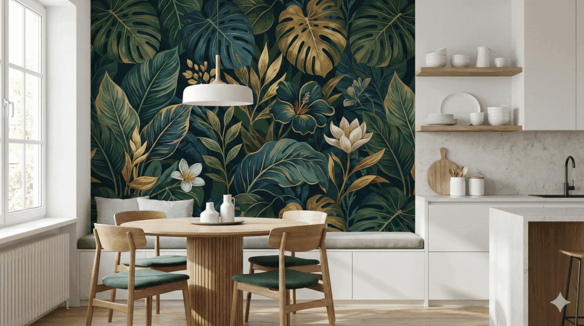 Transformez votre cuisine en un clin d'œil avec ce papier peint révolutionnaire !