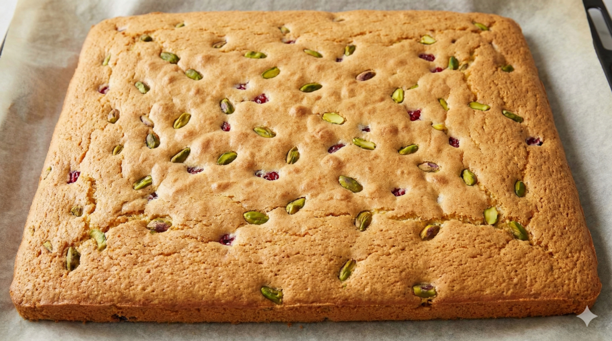 Préparer le biscuit cuillère aux pistaches et fruits rouges