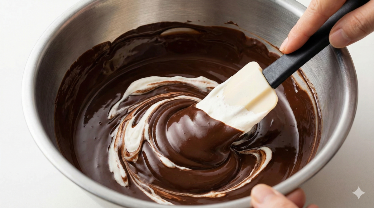 Préparer la mousse au chocolat