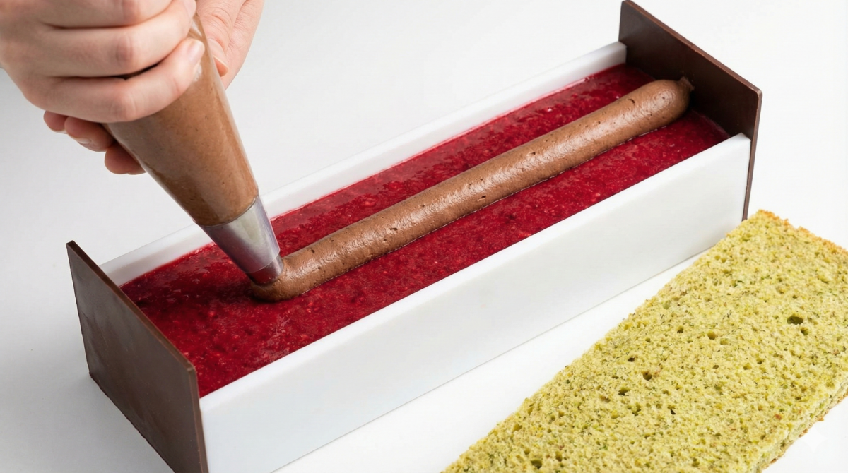 Montage de la bûche