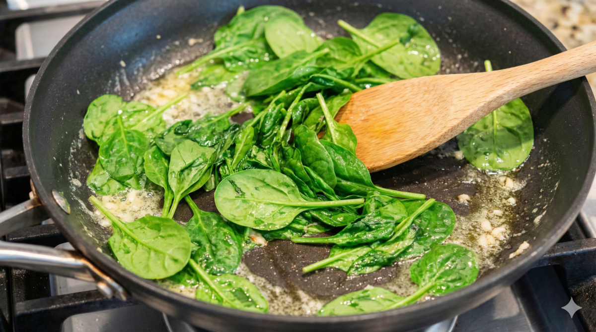 Faire tomber les épinards