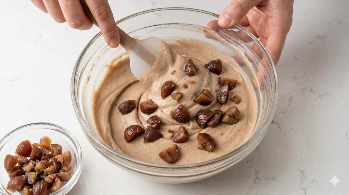 Ajouter les marrons glacés