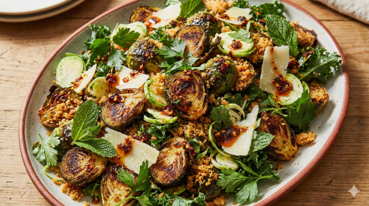 Ces choux de Bruxelles rôtis au parmesan font changer d’avis même ceux qui les détestent