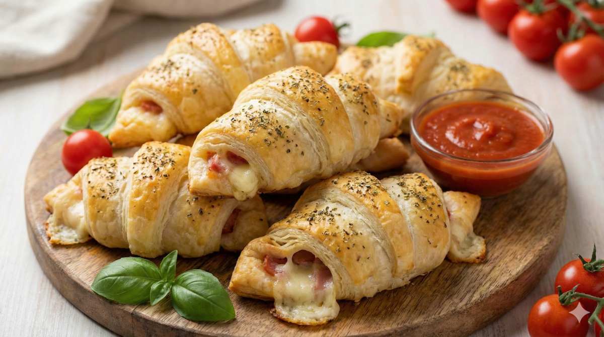 Ces croissants apéro goût pizza font un carnage à chaque tournée