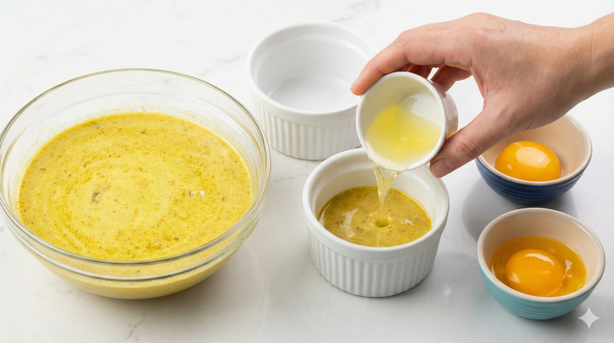 Préparer la base coco–curry