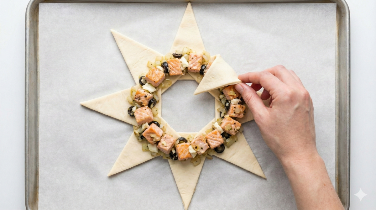 Garnir et refermer la couronne