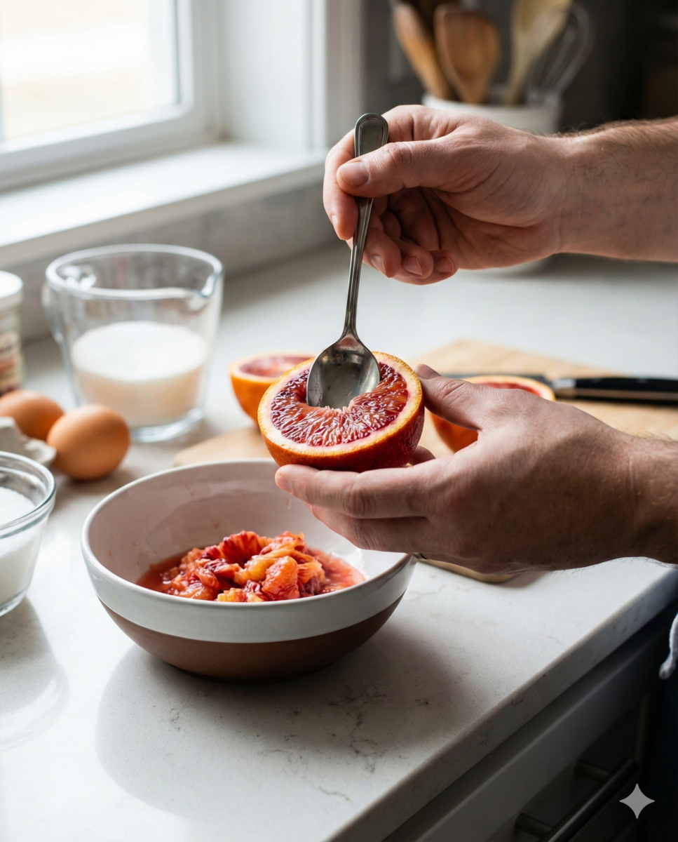 Préparer les coques d’agrumes et la crème