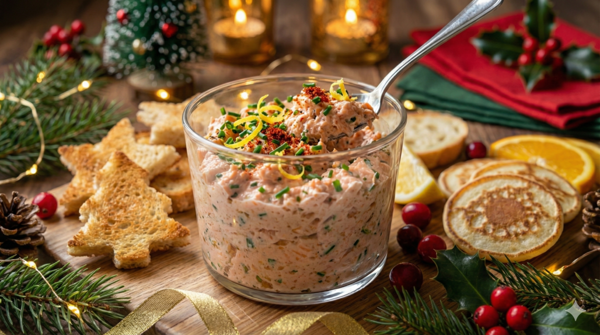Du saumon, un peu de citron, une touche de fraîcheur… et ces rillettes transforment l’apéro sans lever le petit doigt