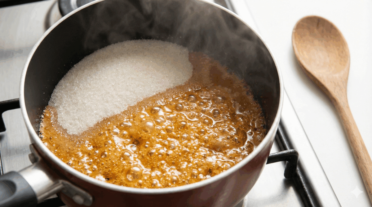 Préparer le caramel