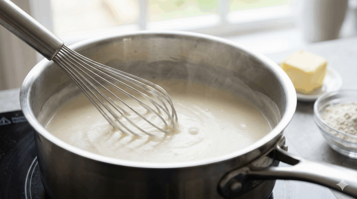 Réaliser une béchamel onctueuse