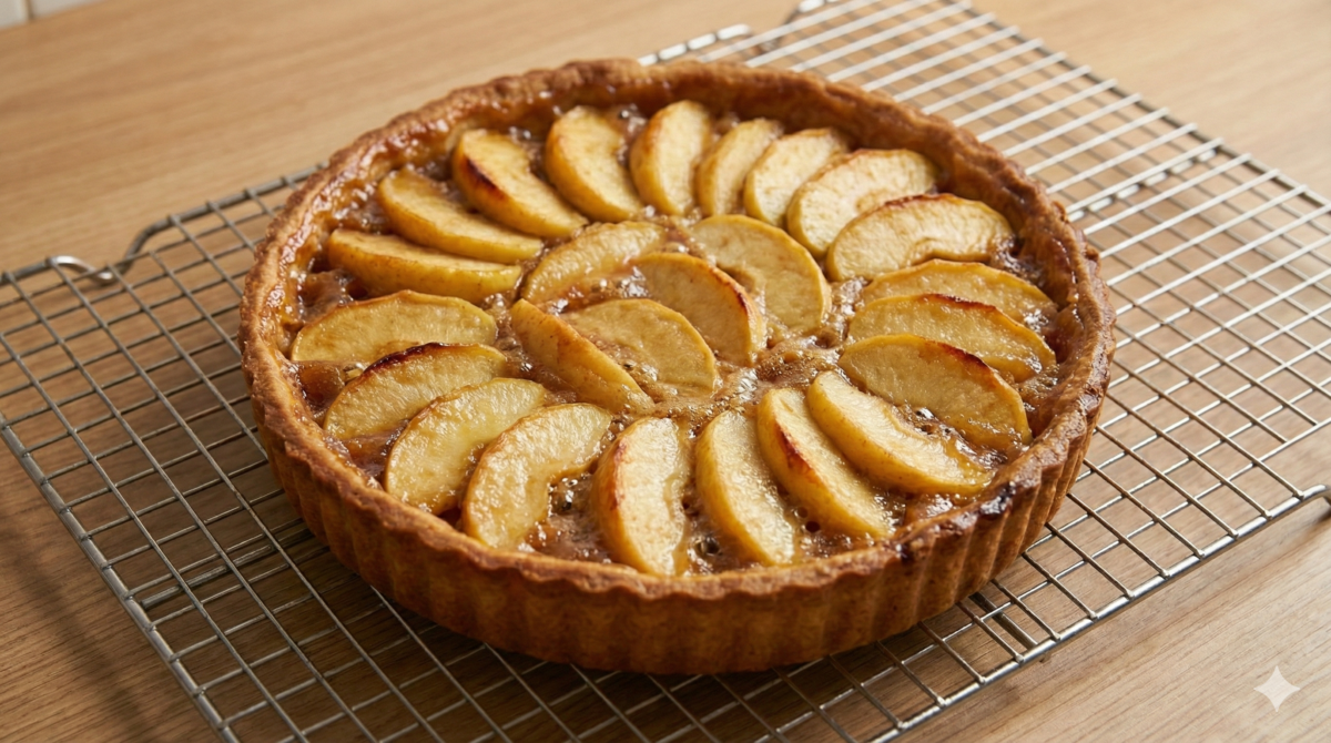 Cuisson : pommes fondantes, pâte dorée