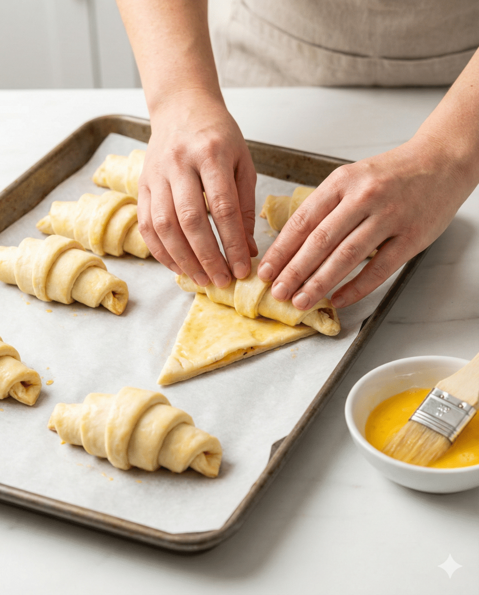 Rouler, dorer et cuire à l’Airfryer