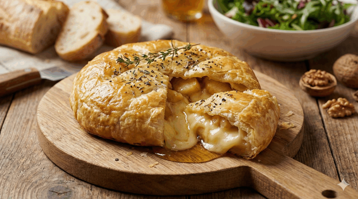 Le feuilleté de camembert le plus simple du monde… mais impossible d’y résister