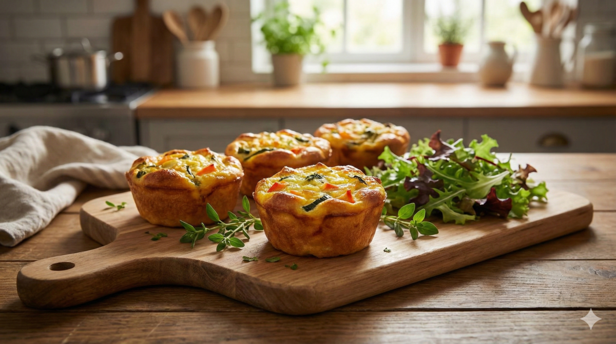 Le flan de légumes ultra facile qui fait aimer les légumes à toute la famille