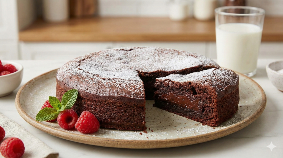 Le gâteau au chocolat facile qui disparaît en quelques minutes dès qu’on le pose sur la table