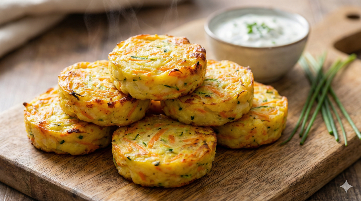 Le secret des palets de légumes vraiment moelleux : cette astuce change tout