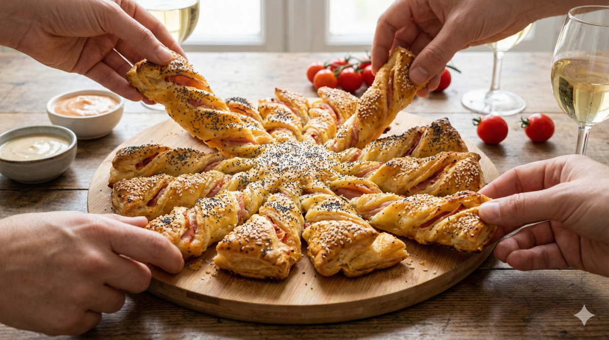 Le soleil feuilleté le plus simple du monde… mais impossible d’y résister