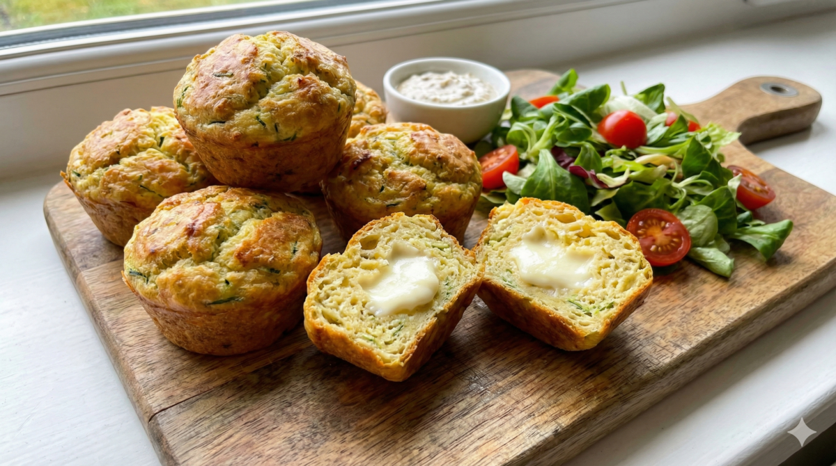 Les moelleux de courgettes au cœur Kiri qui font aimer les légumes à tout le monde
