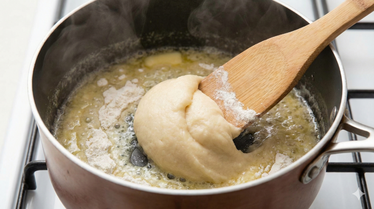 Préparer la Pâte à Choux