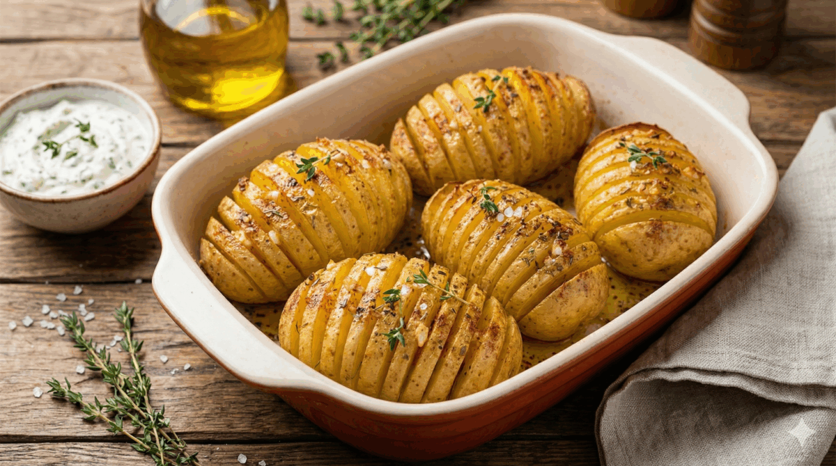 Pommes de terre suédoises au four : l’accompagnement hyper simple qui a l’air sorti d’un resto