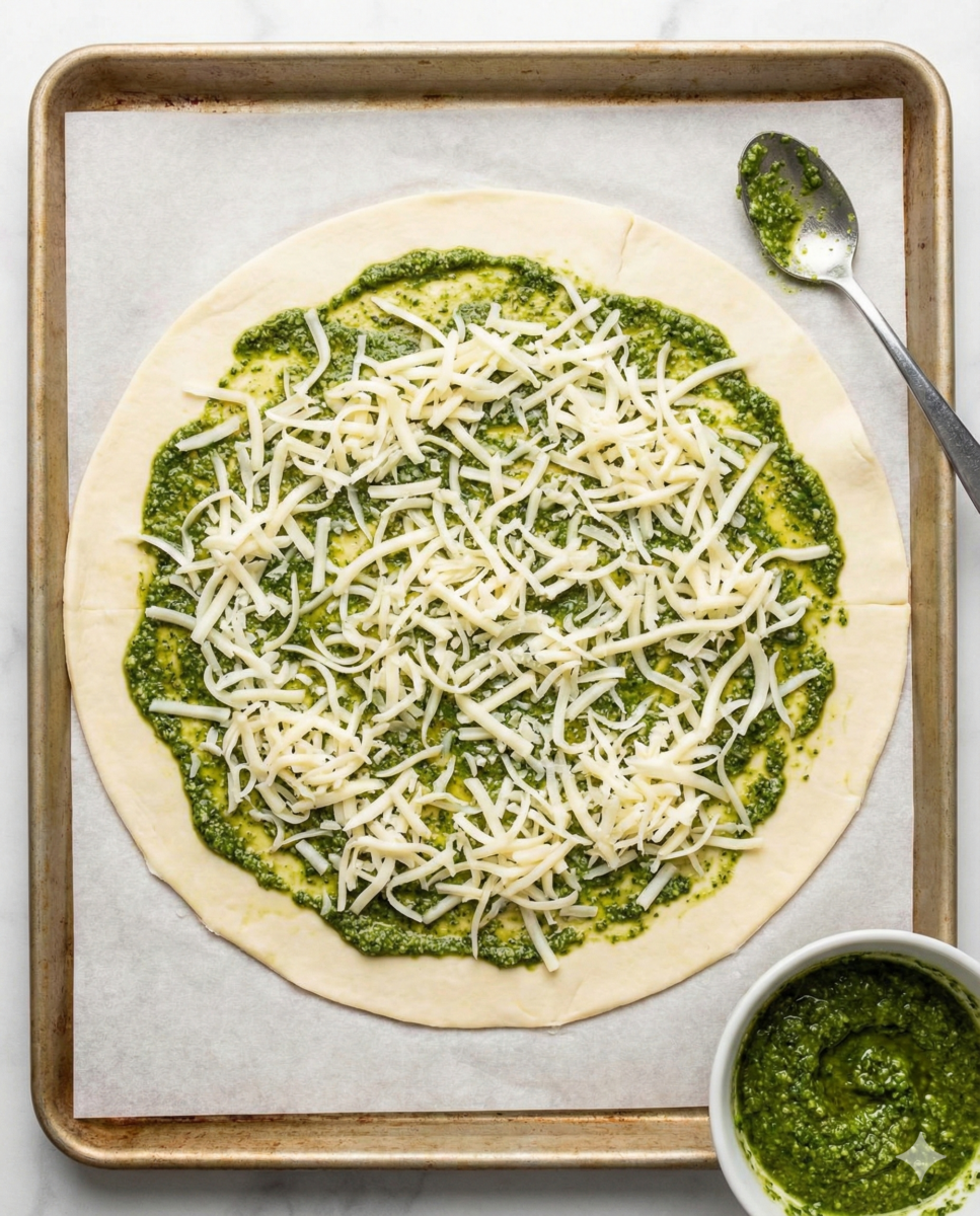 Garnir les pâtes et préparer la découpe “soleil”