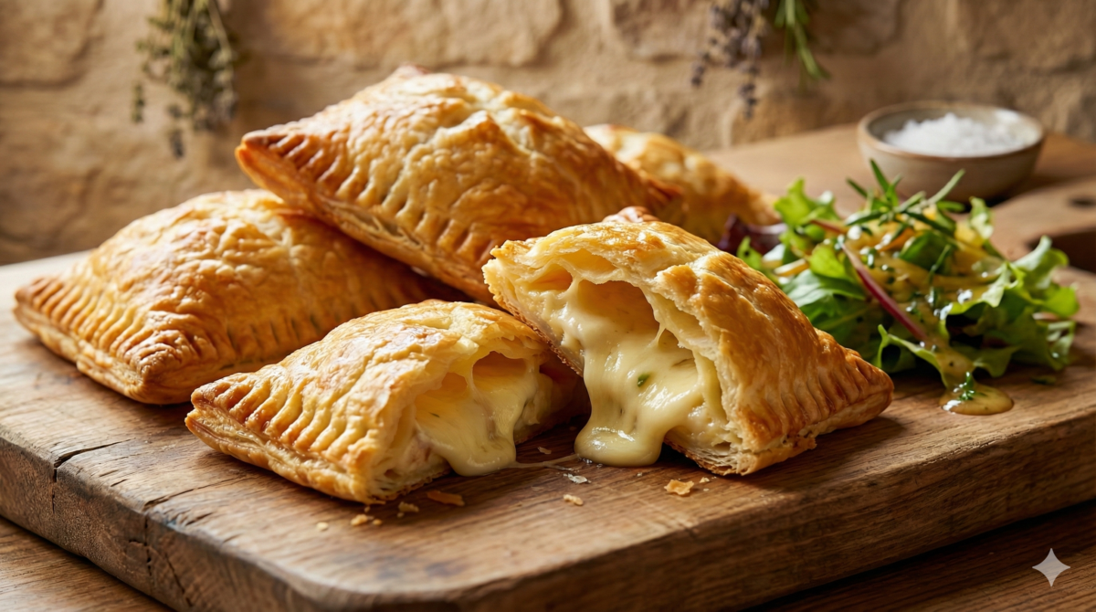 Une pâte feuilletée, du fromage, un four… et ces feuilletés ultra simples volent la vedette à tous les biscuits apéro