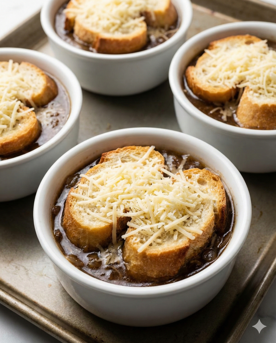 Cuisson longue et finition gratinée