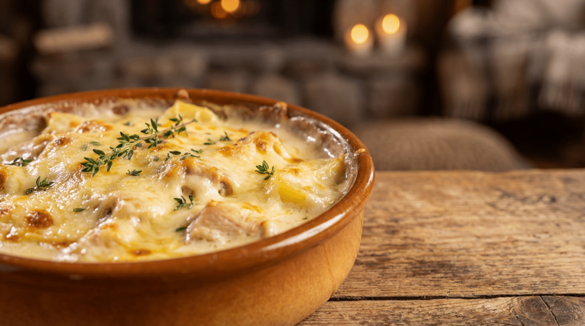 Blanc de poulet en gratin à la crème : un plat généreux qui rappelle les repas de grand‑mère en plein hiver