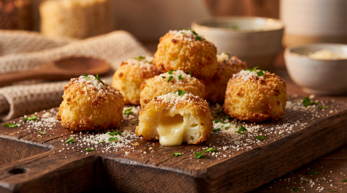 Les ingrédients pour des croquettes généreuses et faciles