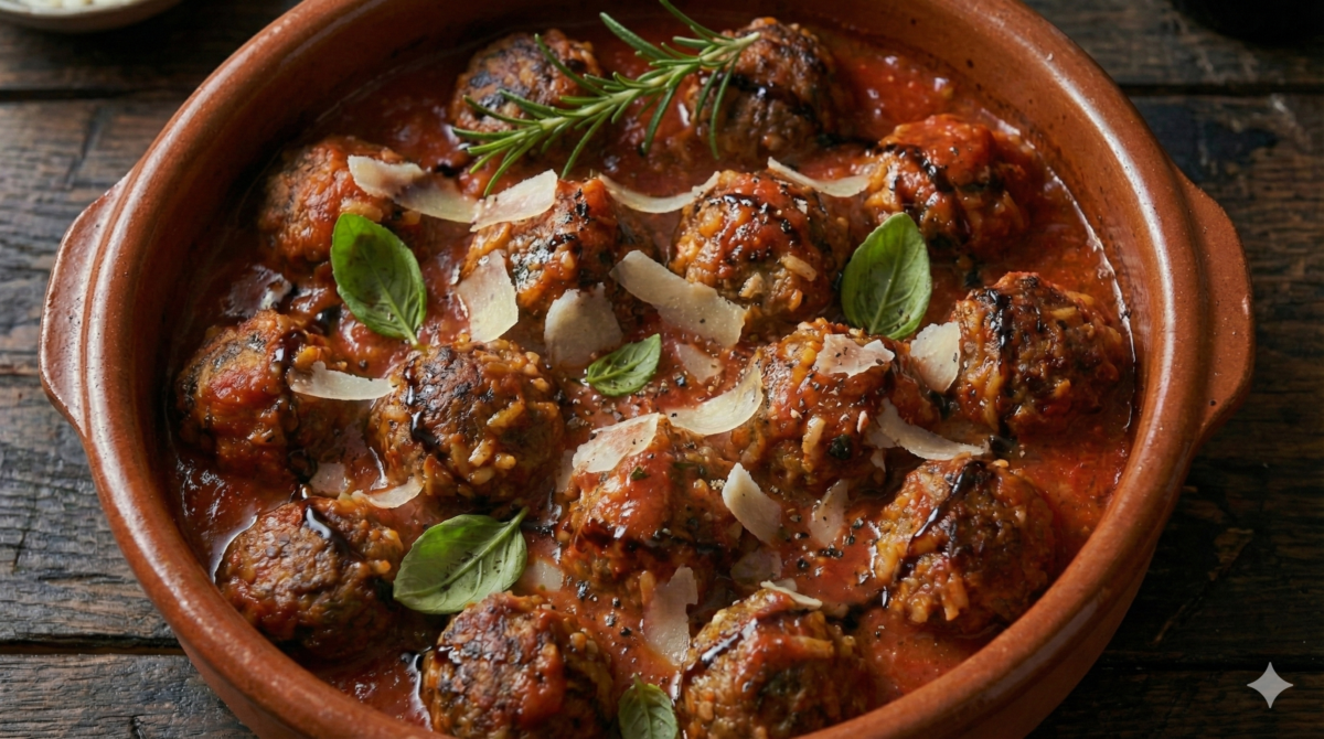 Ces boulettes de bœuf au riz en sauce tomate sont addictives : moelleuses, parfumées, ultra réconfortantes
