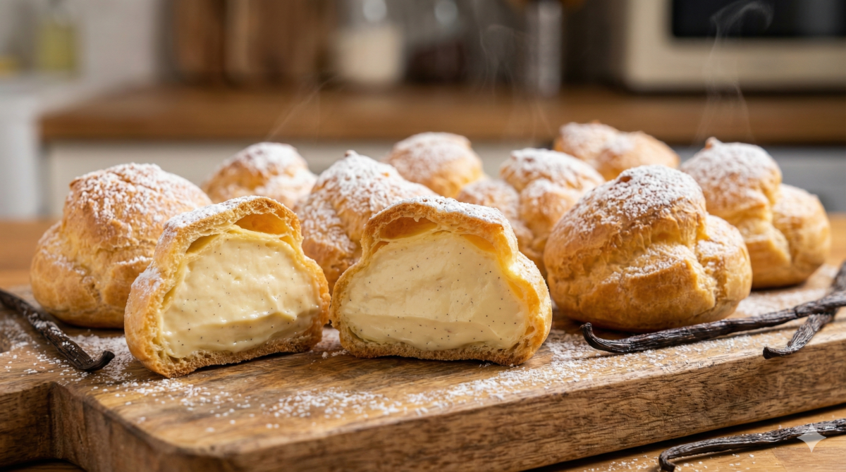 choux à la crème pâtissière