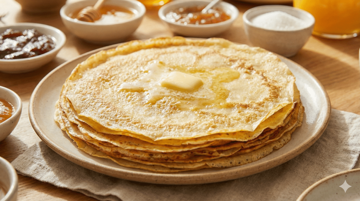 pâte à crêpes bretonnes préparée la veille