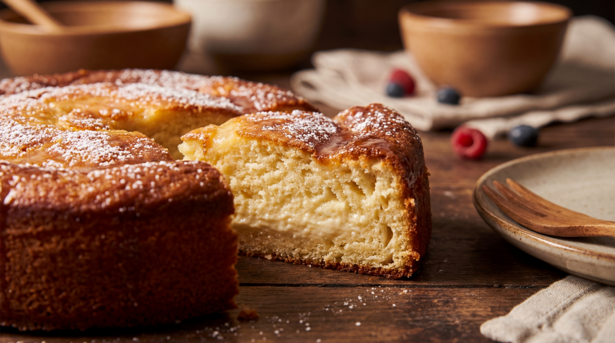 Les ingrédients simples pour un gâteau moelleux et rapide