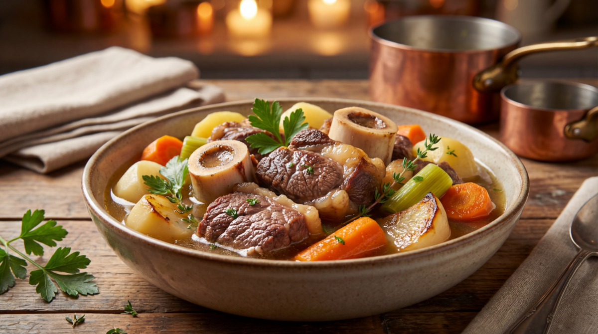 Pot-au-feu généreux de Laurent Mariotte pour soirées d’hiver
