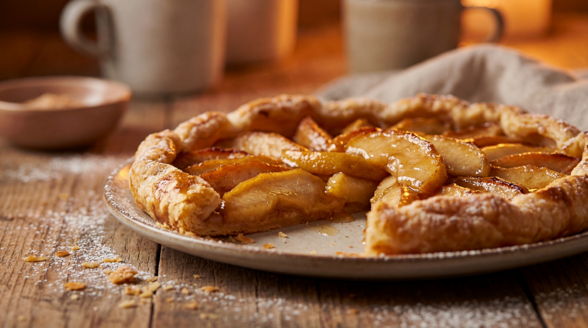 Tarte rustique pommes-poires, toute simple et ultra réconfortante