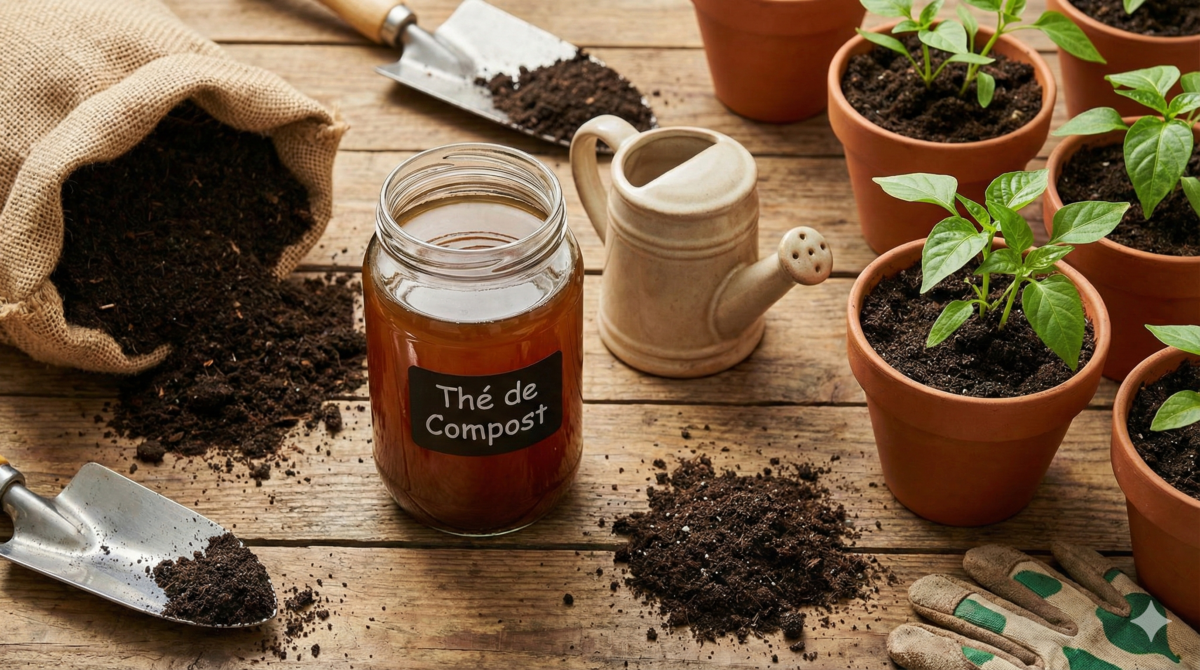 Une potion de compost pour réveiller votre sol
