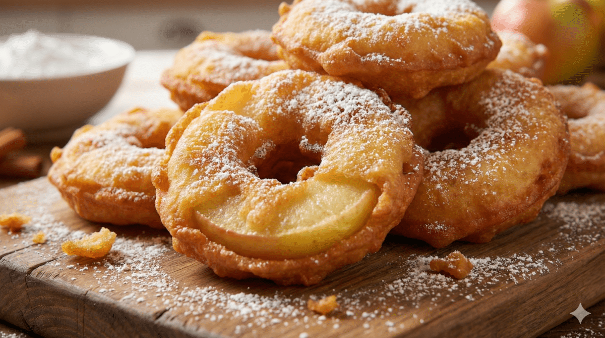 Beignets de pommes : le goûter doré qui parfume la cuisine en 10 minutes