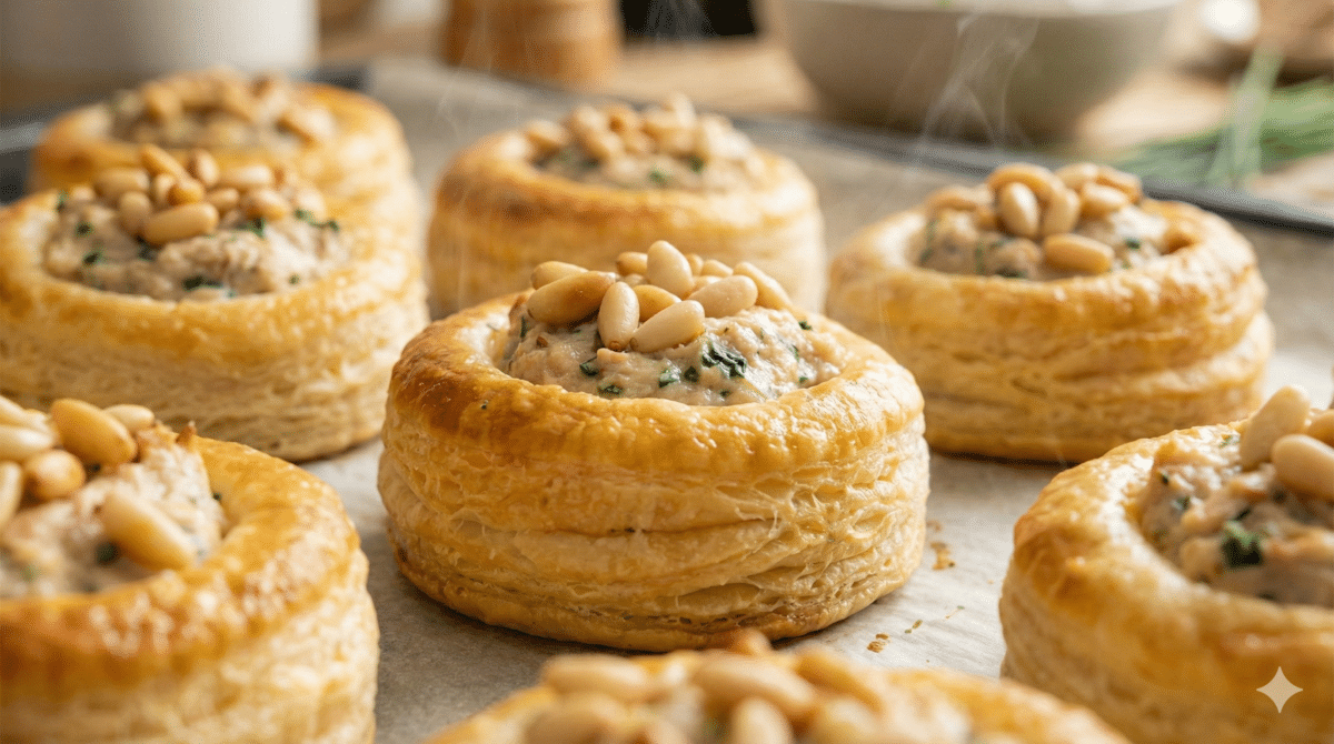 Dorés, croustillants, ultra crémeux : les mini feuilletés thon et Boursin qui disparaissent en deux bouchées